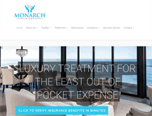 Tablet Screenshot of monarchshores.com